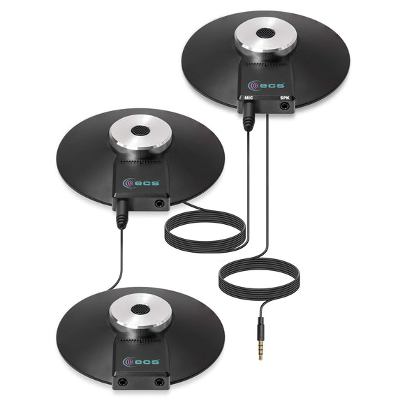 3.5mm TRRS 4 Pole Stereo Speaker Output Jack - Includes Two (2) WordForm 3.5mm TRS Stereo 360° ECS