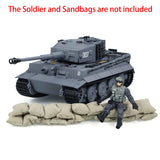 TOUCAN RC HOBBY 1/24 RC Battle Tank Taigen Tiger I Remote Control Infrared Combat Military Tanks