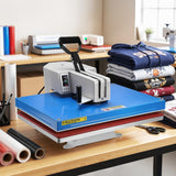 MARMERDO 16x24 Heat Press Machine 3500w Swivel Head Rotating Sublimation Transfer with 0-750°f Digital Timer for T Shirt Garment 110v