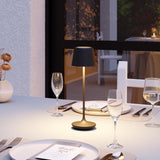 CORDIVA Cordless Table Lamp, Aluminum Rechargeable Dimmable LED Desk Lamp