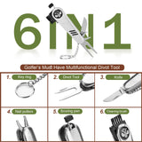 Jiskan Golf Gifts for Men and Women, Golf Accessories Set with Hi-End Case, Golf Balls, Rangefinder & Lots More.