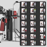 ULTRA FUEGO Multifunctional Home Gym Equipment Workout Station with Pulley System, Arm, and Leg Developer for Full Body Training