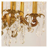 Chandelier, Classical Shade Balcony Loft Brass Lamp Reception Desk