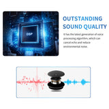 Fesjoy USB Wired Desktop Conference Microphone Builtin Speaker for Video Chatting Home Office Black