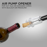 Ivation 9-Piece Wine Set | Electric Opener, Air Pump, Pourer with Aerator, Wine and Champagne Stoppers, Foil Cutter, and Stand.