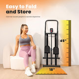 BODYWAKER Vertical Climber, Pro Stair Stepper for Full-Body Workout, Compact & Foldable Cardio Exercise Stair Climber with Extended Step Range, Improved & Adjustable Handlebar & Pedals.