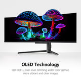 INNOCN 49" 5K2K 240Hz QD-OLED Curved Gaming Monitor, 0.03ms, USB C - 49Q1S