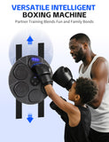 Music Boxing Training Machine for Kids & Adults - 9 Modes & 9 Speeds,Bluetooth Smart Boxing Machine,Wall Target Punching Workout,Reflex Training Suitable