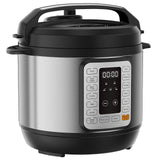 Sweetcrispy 16-in-1 Electric Pressure Cooker 8QT, 12-Preset Multi Cookers with Ceramic Pot, Slow Cook Rice Steamer Sauté Soup Yogurt Maker and More, Recipe Book