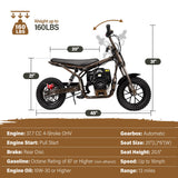 Oryxearth 37.7CC 4-Stroke Kids Dirt Bike