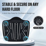 EILISON Mechanical Bathroom Scale for Home Use, Easy Read Analog Weight Scale with Large Dial Display in lb/kg, 400lb Capacity, Non-Slip Surface