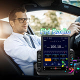 4G+64G Car Radio Stereo Compatible with Jeep Wrangler JL 2018-2021 Gladiator JT 2020 2021, Android 15 IPS Touchscreen, Wireless Carplay Android Auto/Bluetooth/FM/GPS/WiFi/SWC/BackupCamera(9.7 Inch)