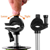 THKFISH Fishing Line Spooler Winder Mini Line Spooler Fishing Rod Reel Spooling Station System Fishing Pole Clamp