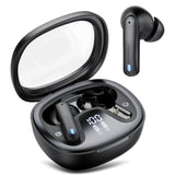 Wireless Earbuds, Bluetooth 5.4 Headphones HiFi Stereo Bass Ear Buds in Ear
