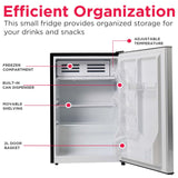 Frigidaire EFR285-6COM, 2.5 cu ft Refrigerator, Stainless Steel Door, Platinum Series