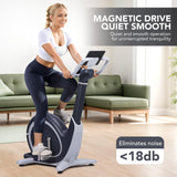 GarveeLife Exercise Bike, Programmable 36 Levels Magnetic Resistance Exercise Bike with 350 LBS Weight Capacity, Smart Indoor Cycling Bike