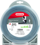 Oregon 22-495 Magnum Gatorline Square Trimmer Line .095-Inch by 226-Foot Weed Wacker String,Gray