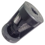 Heavy Duty Commercial Classroom Electric Pencil Sharpener with Replaceable Cutter Cartridge System, 6-Hole, Silver/Black + Cutter Bostitch Office