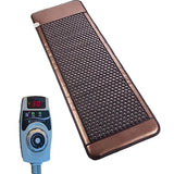 ICEMOB Far Infrared Jade Amethyst Heat Mat,Full Body Massage Mat with Heat,Professional Infrared Heating Pad,Adjustable Temperature and Auto-Shut,Enjoy Comfort,80x190cm