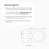 Bidet Toilet Seat Non-Electric Swash Ecoseat, Fits Elongated Toilets Brondell