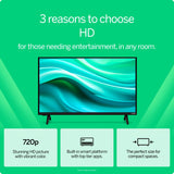 32-inch HD 720p LED Smart TV w/Alexa Compatibility, Google Cast Built-in, Bluetooth Headphone Capable VIZIO