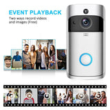 FMDARJXWHCP Smart Video V5 Doorbell Camera Wireless WiFi Phone Bell Intercom(V5 Black Add Chime)