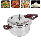 Stainless Steel Pressure Cooker 80KPA, Cookware Pressure Canner Rice Cooker with Safety Valve Devices Bewinner