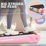 FUNMILY Smallest Walking Pad with 5% Incline, 2 in 1 Under Desk Treadmill for Home Office, 2.5 HP Mini Compact Walking Treadmill