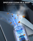 Car Vacuum Portable Cordless, 35000PA High Power Suction & Blower, Wireless Handheld Vacuum Cleaner for Car, Home, Office, Pet(Black) MBNGF