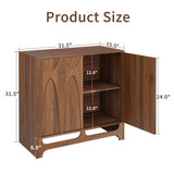 Bifins Sideboard Buffet Cabinet with Storage Set of 3