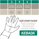 3 Pairs Kids Gardening Gloves (Size 3) with 6 Pairs Work Gloves (Large), 9 Pairs in Total