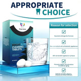 Prism Smile Retainer Cleaning Tablets, Mint Fresh, 90 Count, Deep Clean for Retainers, Aligners, Night Guards and Whitening Trays, Freshens and Removes Everyday Build-Up