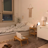 NRFJFOP Foldable Wood Bed Tray Breakfast the Laptop Desk Simple