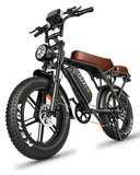 OUXI V8 Electric Bike for Adults, 10.4/15/30Ah Battery, Peak 1000/1500W
