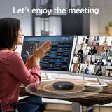 Conference Speaker and Microphone, Bluetooth Speakerphone, Noise Reduction, 360°Voice Pickup 43H Standby time newlinework