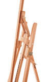 Mabef M/11 Wooden Lyre Easel, Adjustable Indoor Artist Easel, Beech Wood, Holds Up to 22 lbs, Height Adjustable Canvas Support