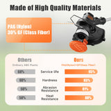 Replacement Spool for Black+Decker 12 Pack Trimmer String 0.065" AF-100 Autofeed Replacement Spools(12 Spool+4 Caps)