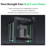 Creality Ender 5 Max 3D Printer, 3D Printing Machine with 700mm/s High-Speed Printing