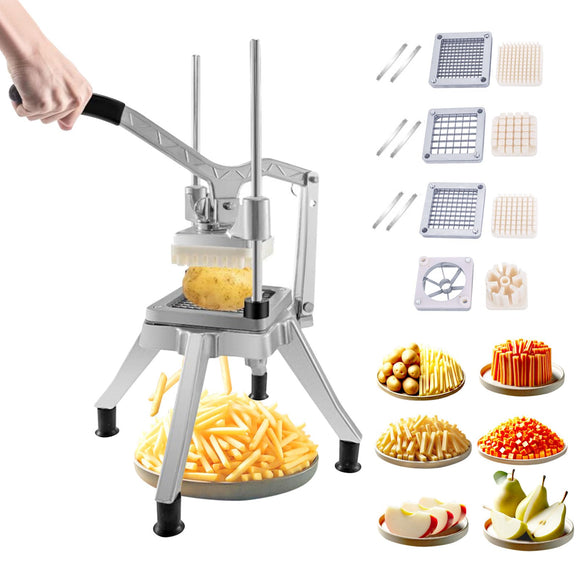 Commercial Vegetable Fruit Food Chopper Stainless Steel Replacement Blades, 1/2