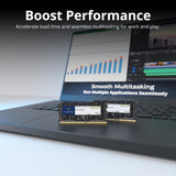 Timetec Premium 32GB KIT (2x16GB) DDR4 2666MHz (PC4-2666V) PC4-21300 SODIMM Laptop RAM – 260-Pin 1.2V CL19 Non-ECC Unbuffered Memory Module for Laptop, Notebook, Mini PC, All-in-One