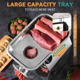 Commercial Meat Grinder, Electric Meat Grinding Machine, Heavy Duty Industrial Meat Mincer, Sausage Stuffer Grinding Plates Stuffing Tubes Newhai