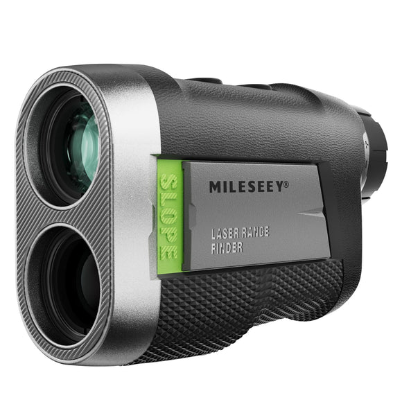 MILESEEY PF260 Golf Rangefinder with Slope, Removable Battery Power, 1100 yd Rechargeable Laser Range Finder Golf