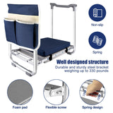 Foldable Garden Kneeler and Seat, Thicken & Widen Soft Pad for Kneeling and Sitting to Prevent Knee& Back Pain