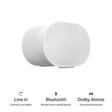 Sonos Era 300 Wireless Smart Speaker with Dolby Atmos, White (Pack of 2)