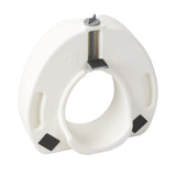 Drive Medical 12014 Premium Raised Toilet Seat with Lock, Elongated Seat, White