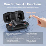 iBstone Nova Hearing Aids for Seniors Adults: Superior Sound Quality - Smart Noise Cancelling - No Feedback - 1.5Hrs Charging for 100Hrs Working - Come with Anti-Lost Lanyard - Over-the-Counter