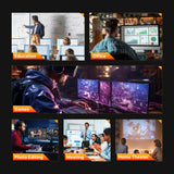 BOSGAME P5 Pro Mini PC, AMD Ryzen 7 6800H 32GB DDR5 1TB PCIe SSD