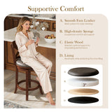 Sophia & William 26 Inch Swivel Bar Stools Set of 6, Counter Height Stools