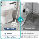 HolyHeal Toilet Safety Rails for Seniors, Height Adjustable Toilet Safety Frame Grab Bars, 500lb Toilet Support Rails Easy Installation & No Wobble, Toilet Assistance Handles for Elderly and Disabled