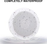 Herdio 4 Inch 160W Home In-Wall Ceiling Waterproof Speaker Surround Sound Speaker for Kitchen Bathroom